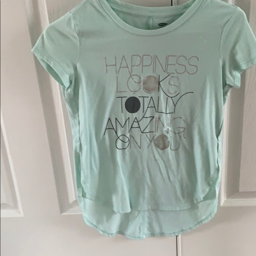 Short Sleeve light blue shirt